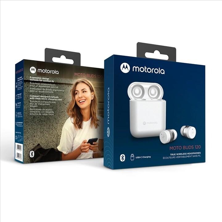 Motorola Moto Buds 120, bílá_314757673