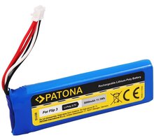 Patona baterie pro reproduktor JBL Flip 3, 3000mAh, 3,7V Li-Pol_536400780