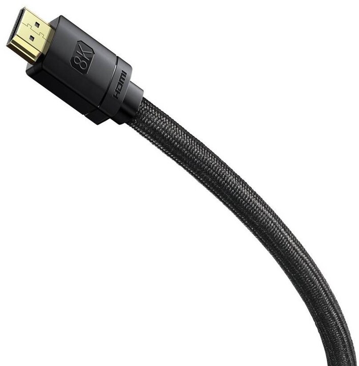 BASEUS kabel HDMI 2.1, M/M, 8K, 2m, černá