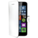 CELLY Wally pouzdro pro Microsoft Lumia 640, PU kůže, bílá