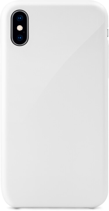 EPICO ultimate gloss plastový kryt pro iPhone X/iPhone Xs, bílá_2075770703
