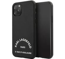 KARL LAGERFELD Rue St Gullaume kryt pro iPhone 11 Pro Max, černá_1920596470