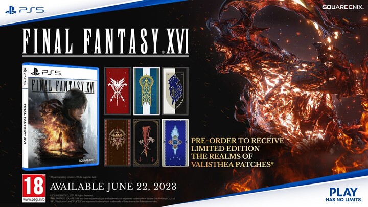 Final Fantasy XVI Patches - v hodnotě 199 Kč_1032164387