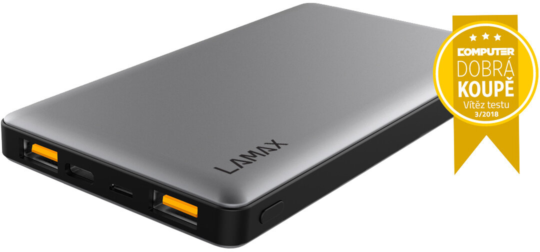 LAMAX 10 000 mAh Quick Charge - LM10000QC