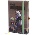 Zápisník Star Wars: The Mandalorian - Mando and the Child, bez linek, pevná vazba, A5_1247417089