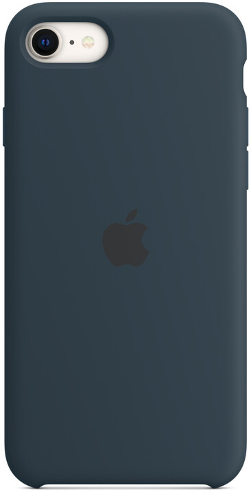 Apple silikonový kryt na iPhone SE (2022), hlubokomořsky modrá_1658361874