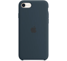 Apple silikonový kryt na iPhone SE (2022), hlubokomořsky modrá MN6F3ZM/A