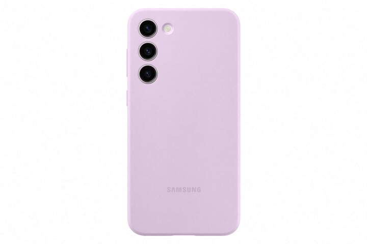 Samsung silikonový zadní kryt pro Galaxy S23+, fialová_2089044437