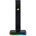 Corsair držák sluchátek ST100 RGB, 7.1 zvuková karta, USB 3.1 hub_681219033