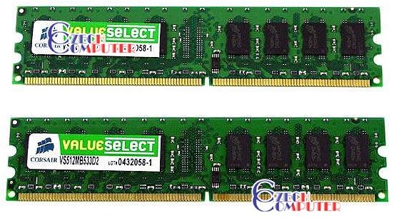 Corsair Value 2GB (2x1GB) DDR2 667 (VS2GBKIT667D2)_1241577705