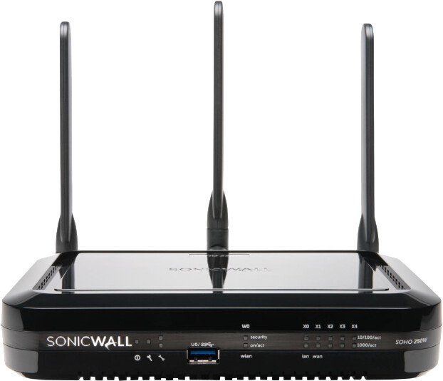 SonicWall SOHO 250 Wi-Fi, Dual-band