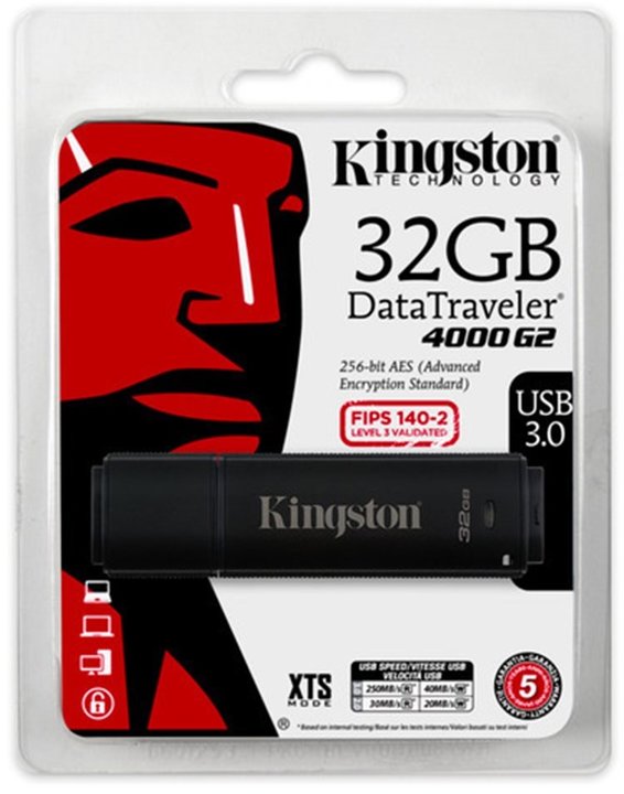 Kingston DataTraveler 4000 G2 32GB, level 3_1151954645