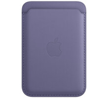 Apple kožená peněženka s MagSafe pro iPhone, šeříkově nachová_812718080