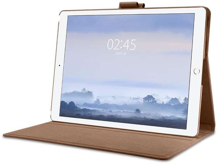 Spigen Stand Folio case, brown - iPad Pro 12.9&quot; 17_1050378874