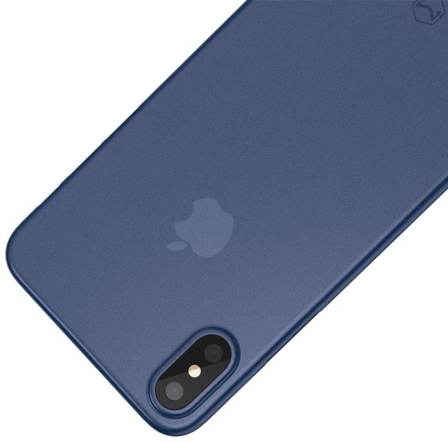 Mcdodo tenký zadní kryt pro Apple iPhone X/XS, čiro-modrá_311998187