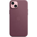 Apple kryt z tkaniny FineWoven s MagSafe na iPhone 15 Plus, morušově rudá_368850260