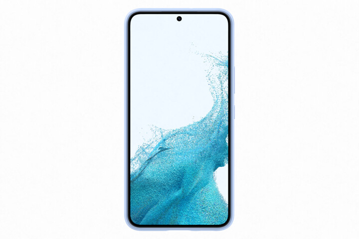Samsung silikonový zadní kryt pro Galaxy S22, světle modrá_1356147677