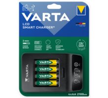 VARTA nabíječka Smart Charger+ s LCD_1096053433