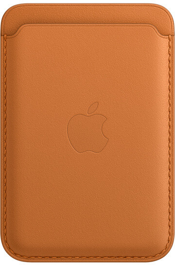 Apple kožená peněženka s MagSafe pro iPhone, zlatohnědá_832002576