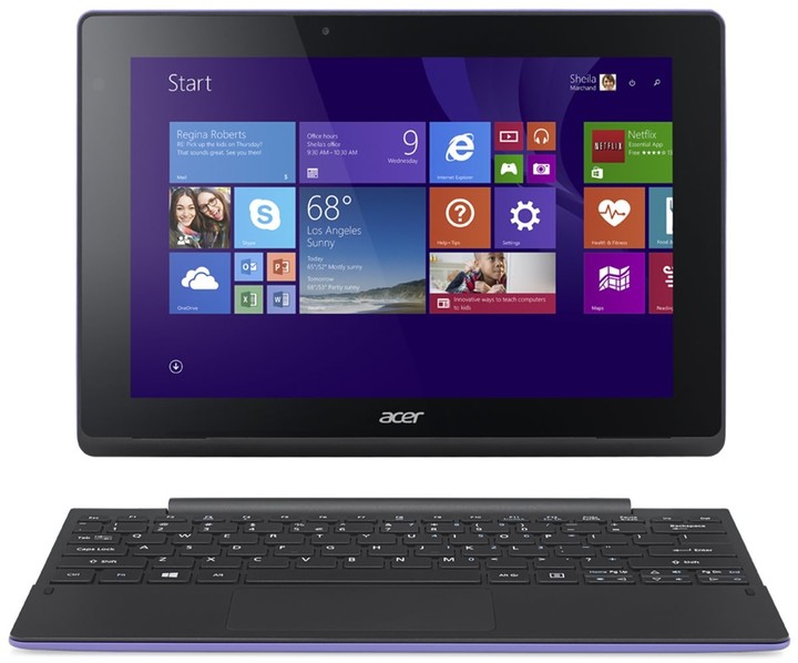 Acer Aspire Switch 10E (SW3-016-18CN), fialová_945332884
