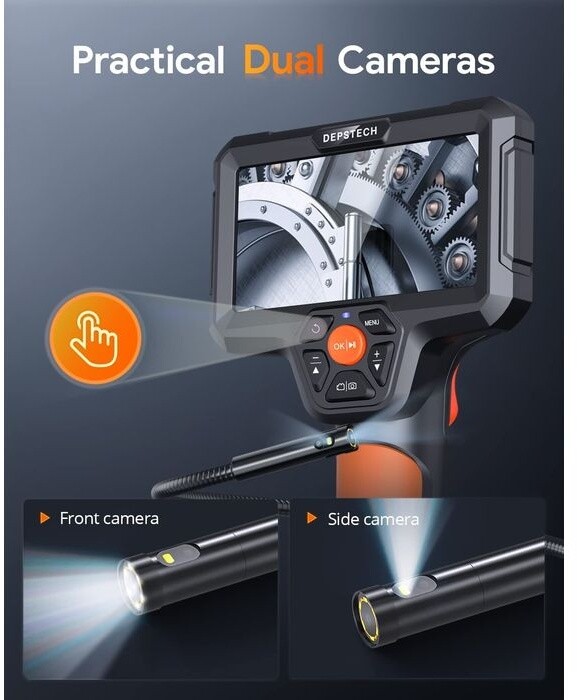 Depstech endoskopická inspekční kamera DS 580 dual lens_1868207137