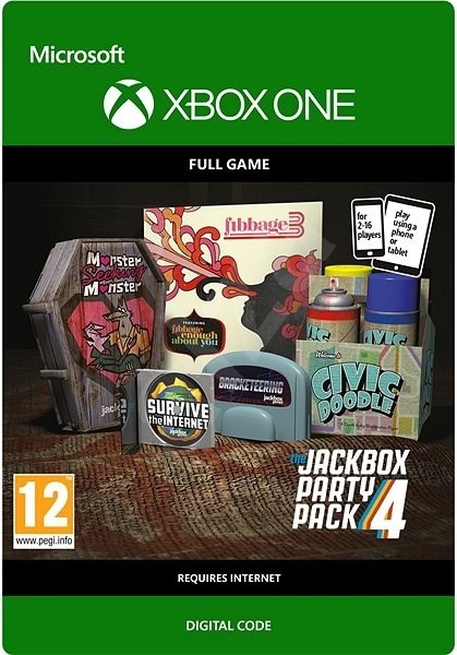 The Jackbox Party Pack 4 (Xbox ONE) - elektronicky_607200038