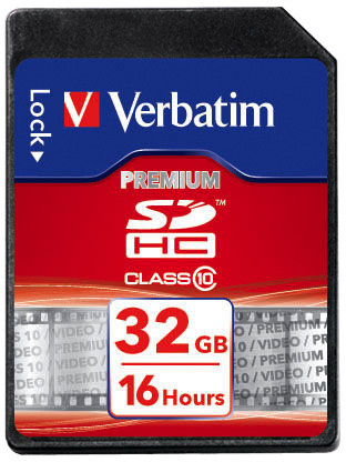 Verbatim SDHC 32GB Class 10_1963047364