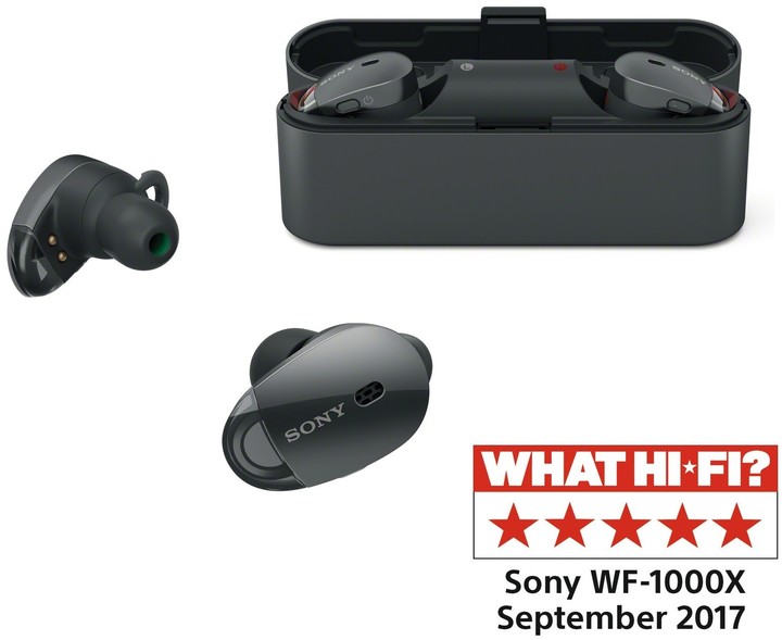 Sony WF-1000X, černá_2037089476