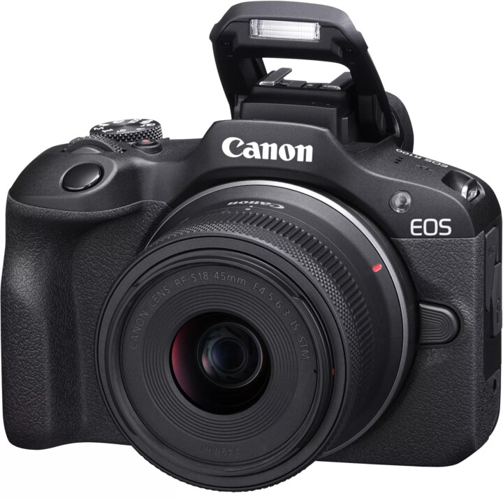 Canon EOS R100 + RF-S 18–45MM IS STM + RF-S 55-210MM F5-7.1 IS STM EU26_1520180891