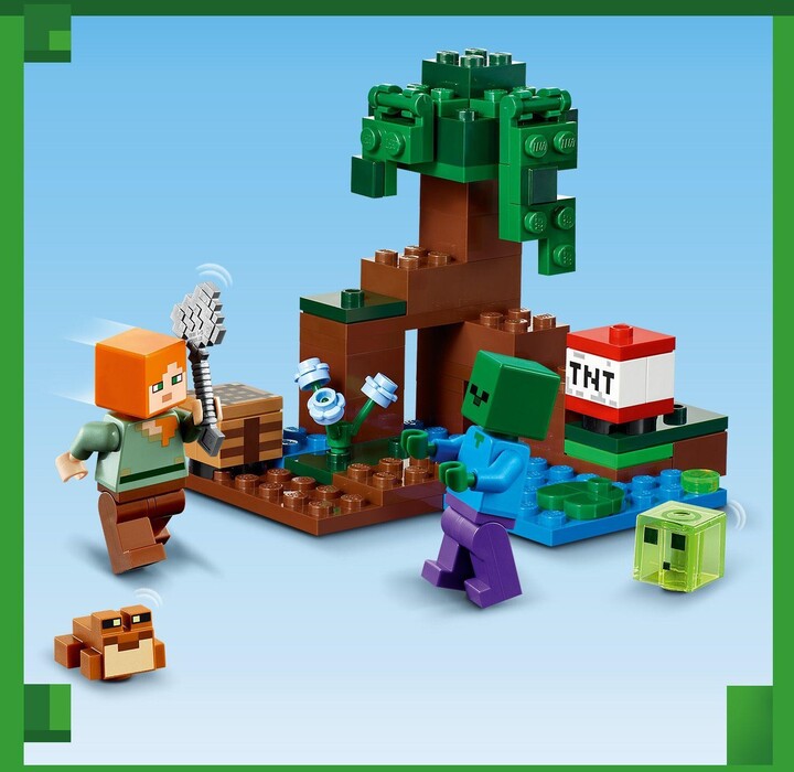 LEGO® Minecraft® 21240 Dobrodružství v bažině_830200912