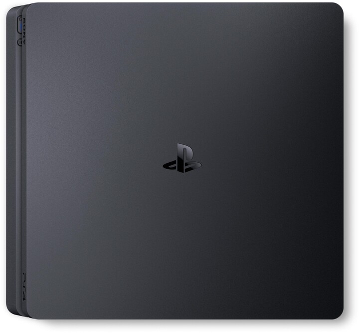 PlayStation 4 Slim, 1TB, černá + PS Hits (The Last of Us, Uncharted 4, Ratchet and Clank)