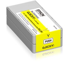 Epson ColorWorks GJIC5(Y): Ink cartridge, žlutá, pro CW C831 C13S020566