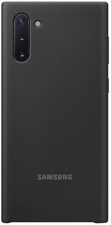 Samsung silikonový zadní kryt pro Galaxy Note10, černá_1243486674