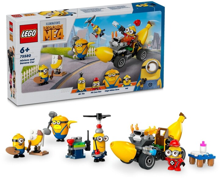 LEGO® Já padouch 4 75580 Mimoni a banánové auto_1363526866