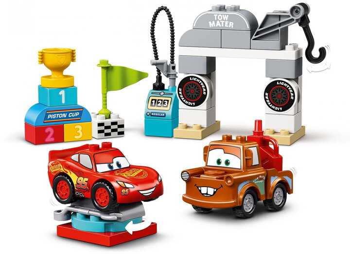 LEGO® DUPLO® Disney Cars 10924 Závodní den Bleska McQueena_2074434721