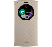 LG flipové pouzdro QuickCircle CVF-100 pro LG H815 G4, zlatá_1060316687