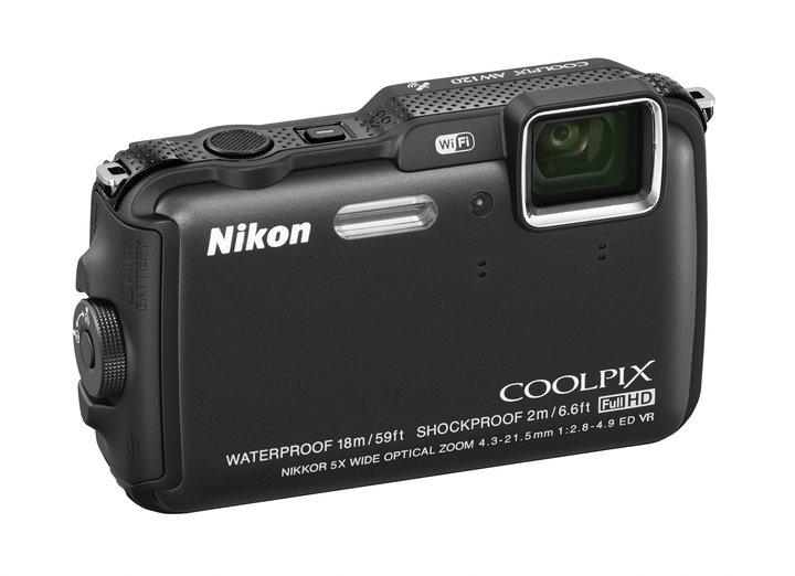 Nikon Coolpix AW120, černá_252588054