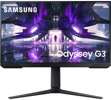 Samsung Odyssey G30A - LED monitor 24" Poukaz 200 Kč na nákup na Mall.cz + O2 TV HBO a Sport Pack na dva měsíce