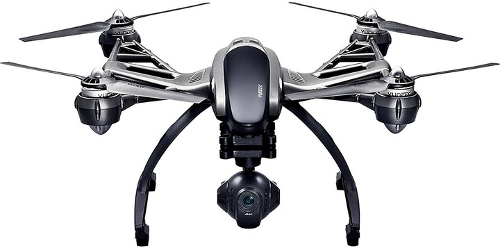 YUNEEC kvadrokoptéra - dron, Q500 4K TYPHOON s kamerou C-GO3-4K RTF, SteadyGrip a trolly kufrem_556989962