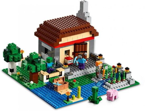 Extra výhodný balíček LEGO® Minecraft® - Kreativní box 21161, Podivný les 21168 a Králičí ranč 21181_1943677638