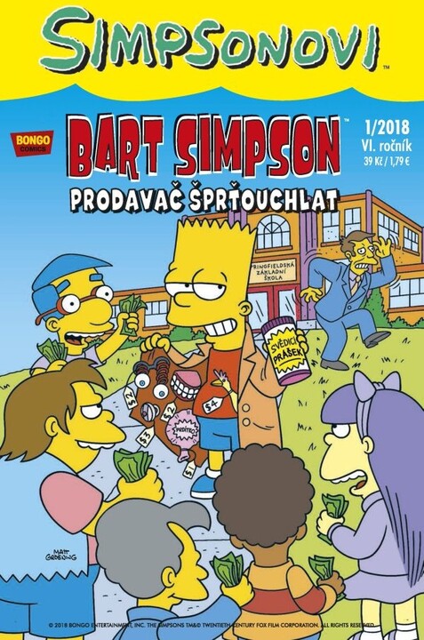 Komiks Bart Simpson: Prodavač šprťouchlat, 1/2018_857221840