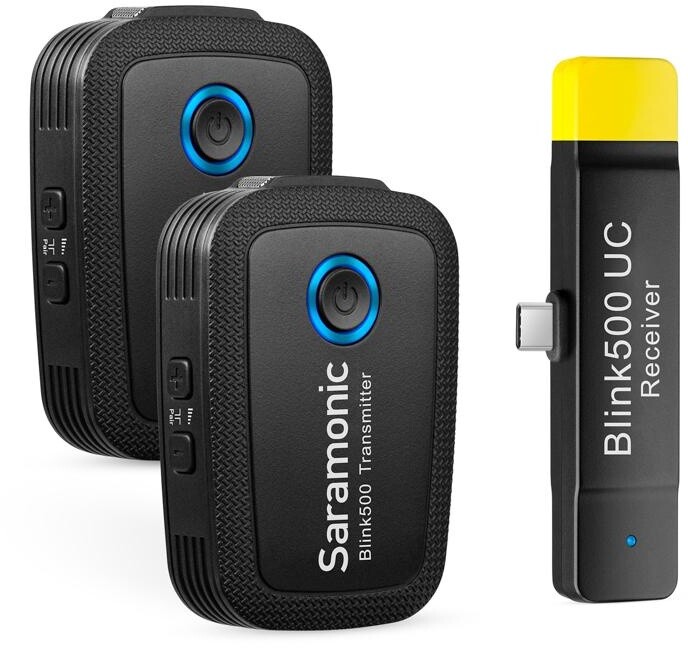 Saramonic Blink 500 B6 (TX+TX+RX UC) - USB-C, mikrofon s přijímačem_1381074220