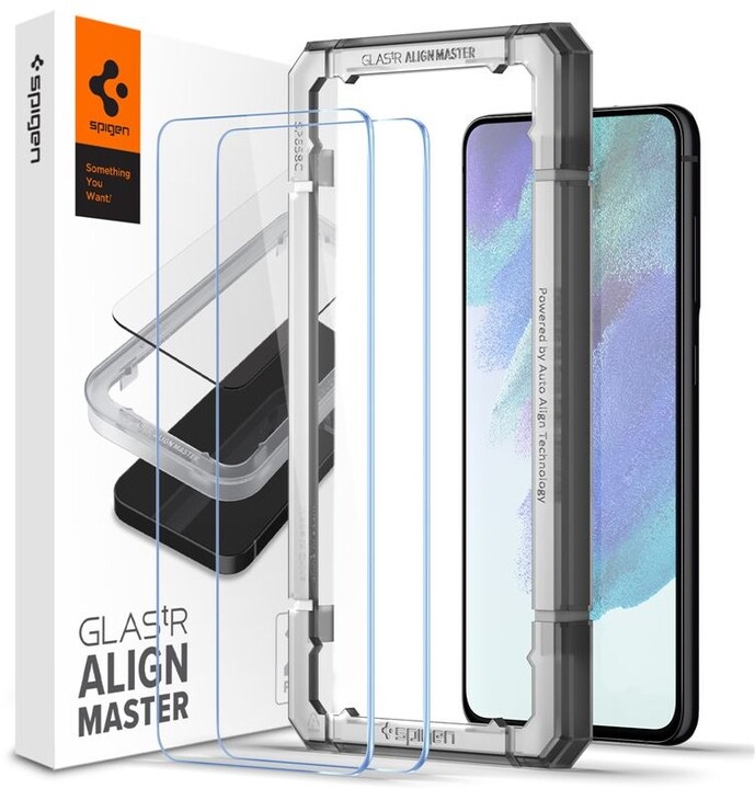 Spigen ochranné sklo Glas.tR AlignMaster pro Samsung Galaxy S21 FE 5G, 2ks_230390127