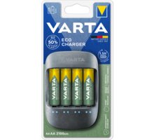 VARTA Eco charger + 4ks AA 2100 mAh - 57680101451