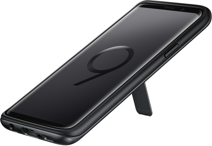 Samsung tvrzený ochranný zadní kryt pro Samsung Galaxy S9, černý_1556085417