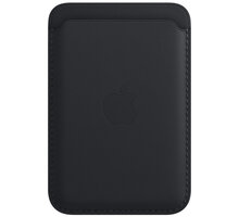 Apple kožená peněženka s MagSafe pro iPhone, temně inkoustová