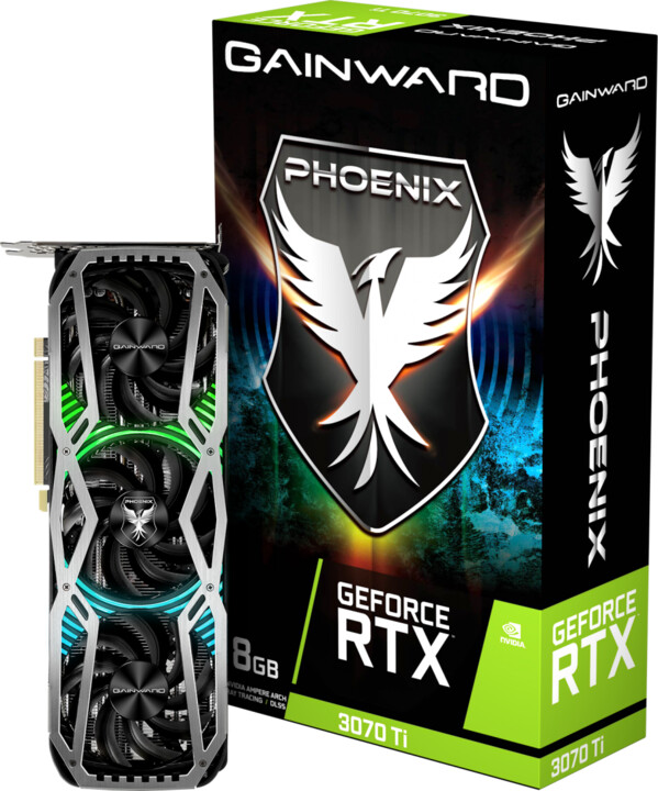 Gainward GeForce RTX 3070 Ti Phoenix, LHR, 8GB GDDR6X_5594018