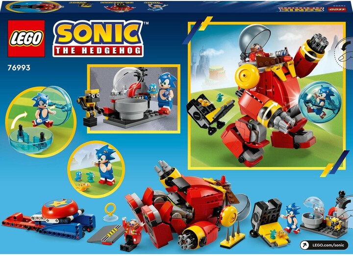 LEGO® Sonic the Hedgehog™ 76993 Sonic vs. Death Egg Robot Dr. Eggmana_490456354