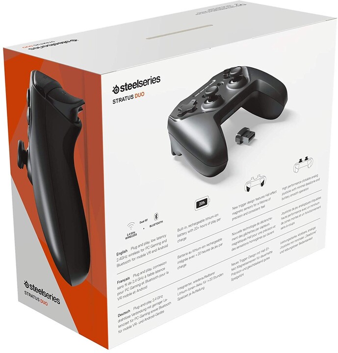 SteelSeries Stratus Duo, bezdrátový (PC, Android)_1069566290