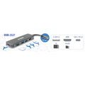 D-Link DUB-2327, USB 3.0 Gigabit Adaptér, 2x USB 3.0, 1x HDMI, 1x USB-C_2001372520